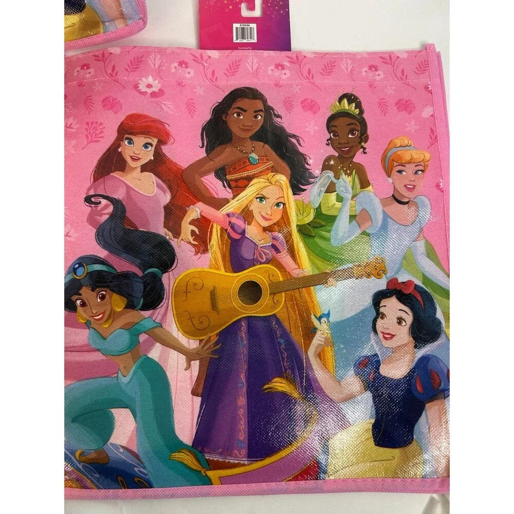New Disney Disney Princess Pink  Reusable Shopping Bag